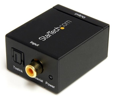 Startech.com SPDIF digitale coaxiale of Toslink optisch-naar-stereo RCA audioconverter