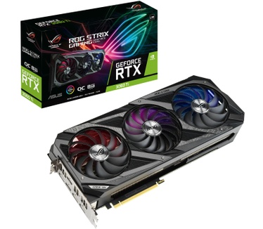 ASUS ROG Strix GeForce RTX 3060 Ti V2 OC Edition met LHR