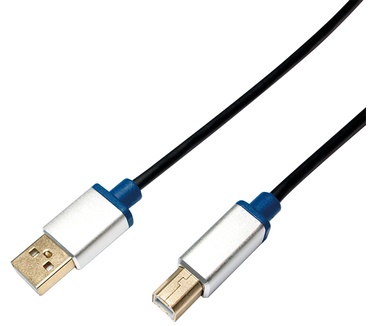 LogiLink 1.5m, USB2.0-A/USB2.0-B