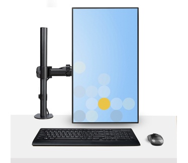 Startech.com Laptop Bureausteun, Monitor en Laptop Beugel, Schermen tot 34in (8kg) & Laptops (4.5kg), Gearticuleerde VESA Laptopsteun, Bureauklem/Doorvoertule