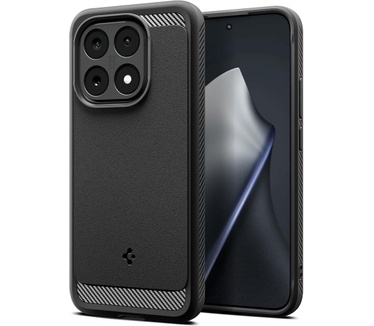 Spigen Rugged Armor TPU Back Cover (Xiaomi 15T) Zwart
