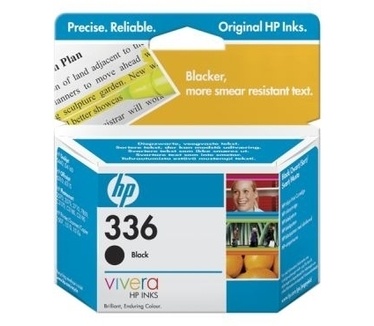 HP 336 Black Inkjet Print Cartridge with Vivera Ink