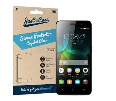 Just in Case Just in Case Screen Protector Huawei G Play Mini - 3 stuks - Crystal Clear