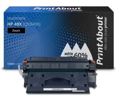 PrintAbout Huismerk HP 49X (Q5949X) Toner Zwart Hoge capaciteit
