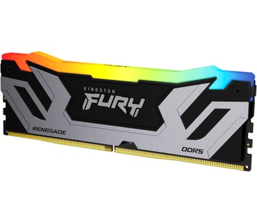 Kingston 24GB 8400MT/s DDR5 CL40 CUDIMM FURY Renegade RGB Silver XMP