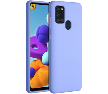 Accezz Liquid Siliconen (Galaxy A21s) Paars