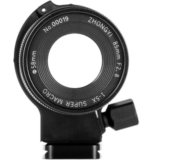 ZhongYi Optics Mitakon Creator 85mm f/2.8 1-5X Super Macro