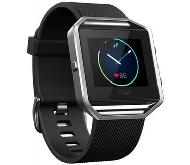 qMust Sportbandje voor Fitbit Blaze - Black