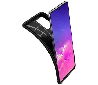 Spigen Galaxy S10 Lite Rugged Armor Case Black (S10 Lite) Zwart