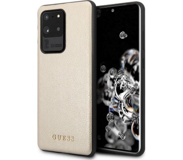 Guess IriDescent Hard Case voor Samsung Galaxy S20 Ultra - Goud  Goud