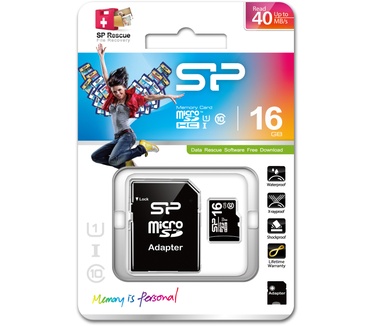 Silicon Power 16GB microSDHC