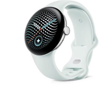 Google Pixel Watch 5, 45mm, Bluetooth, Zilver (Wit)