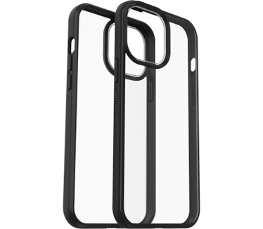 Otterbox React Series voor Apple iPhone 13 Pro Max / iPhone 12 Pro Max, transparant/zwart - Geen retailverpakking