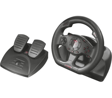 Trust GXT 580 Vibration Feedback Racing Wheel Zwart