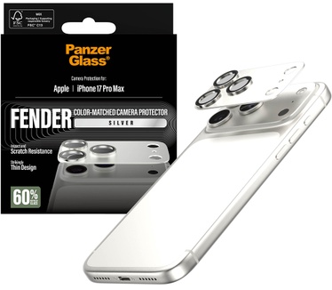 PanzerGlass PanzerGlass® Fender Camera Protector Silver iPhone 17 Pro Max