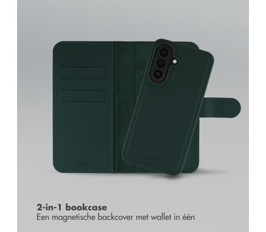 Accezz Edge Uitneembare Bookcase met MagSafe voor de Samsung Galaxy A27 (5G) - Groen