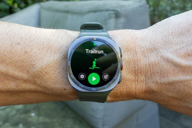 Trailrun op de Galaxy Watch Ultra2