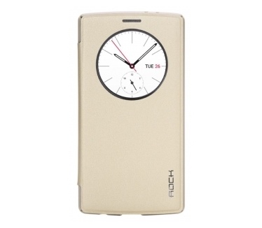 Rock Smart Window cover LG G4 - Touch Series - Gold