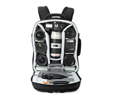 Lowepro Pro Runner BP 350 AW II Zwart Grijs, Zwart