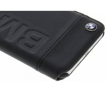 BMW Originele Signature Debossed Logo Collection Folio Bookcase voor de iPhone 7 Plus - Zwart Zwart
