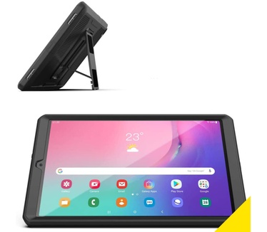 Accezz Rugged Back Case Samsung Galaxy Tab A 10.1 (2019) - Zwart
