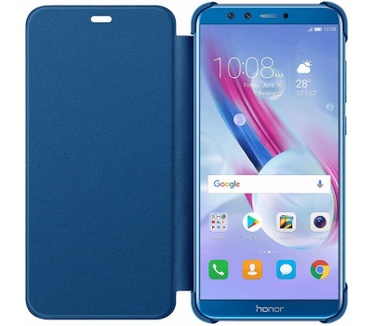 Huawei Honor Origineel Book Case PU Leder - 9 Lite - Blauw  Blauw