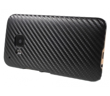 Kees Carbon Hardcover Hoesje HTC One M9 - Zwart