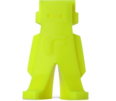 Formfutura HDglass - Fluor Yellow Stained (2.85mm, 50 gram sample)