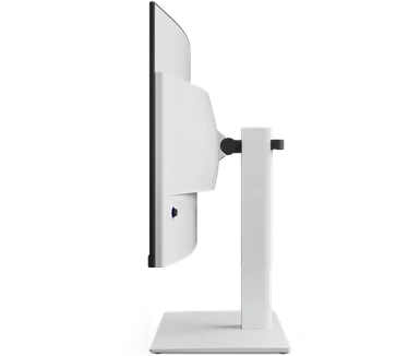 NZXT Canvas 32Q Curved monitor + witte voet Wit