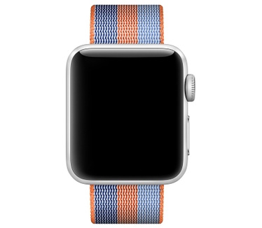 Apple Watch 38mm Geweven Nylon Band - Oranje(Apple Watch)