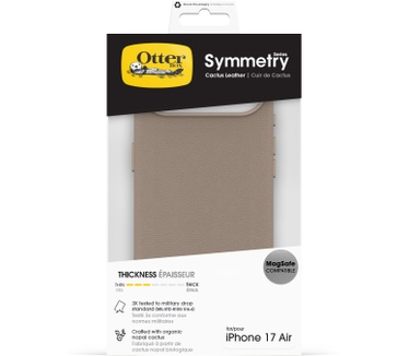 Otterbox Symmetry Cactus Leather Camera Control Apple iPhone 17 Air Cottonwood Glen