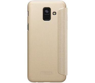 Nillkin New Sparkle Book Case - Samsung Galaxy A6 (2018) - Goud  Goud