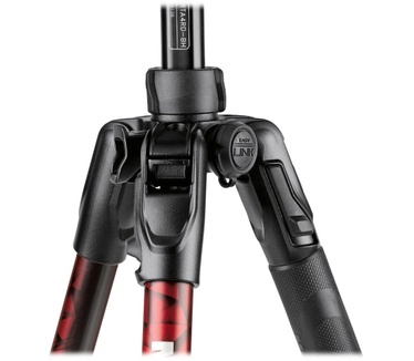Manfrotto Befree Advanced Aluminium (Zwart/Rood)