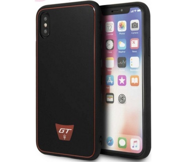 Maserati GranSport GT Hard Case - Apple iPhone X (5,8") - Zwart  Zwart