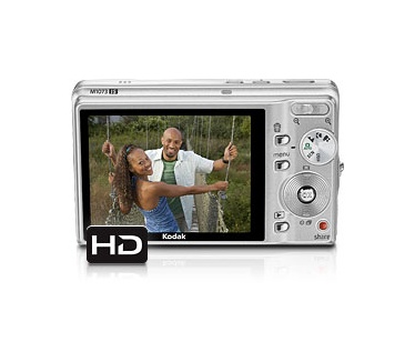Kodak Easyshare M1073 IS Zilver (Achterkant)