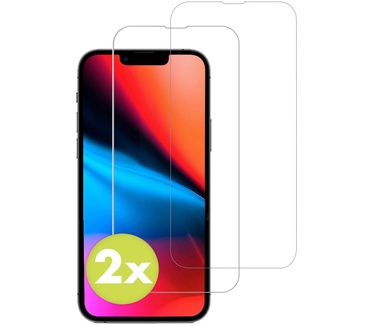 Accezz Gehard Glas Screenprotector 2-pack Apple iPhone 13 Pro Max / 14 Plus