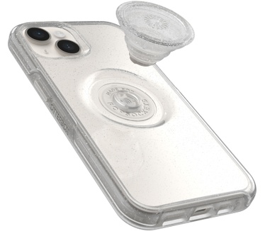 Otterbox OtterBox Otter+Pop-hoesje voor iPhone 14/iPhone 13, schokbestendig, valbestendig, beschermhoes met PopSockets PopGrip, 3x getest volgens militaire standaard, Stardust