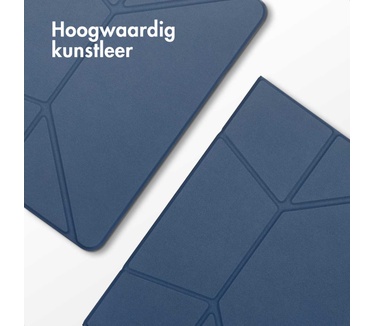Accezz High Stand tablet case Apple iPad Air 11 inch (2025) M3 / (2024) M2 / Air 5 (2022) / Air 4 (2020) - Donkerblauw