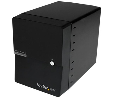 Startech.com USB 3.0 / eSATA 4-bay 3,5 inch SATA III harde-schijfbehuizing met  HDD-ventilator & UASP   SATA 6 Gbps