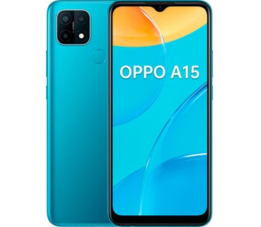 Oppo A15 Blauw