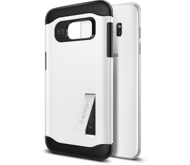 Spigen Slim Armor Samsung Galaxy S7 edge Case - Shimmery White