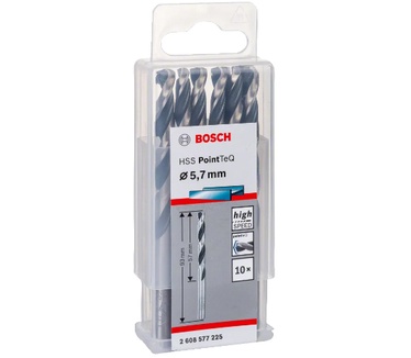 Bosch HSS Spiraalboor PointTeQ