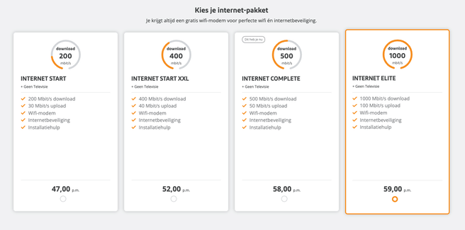 Overstappen bestaande Ziggo-klant