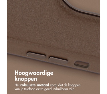 Accezz MagSafe Leather Backcover