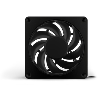 Alphacool Apex Stealth Metal Power fan 3000rpm Matte black, 120mm