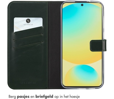 Selencia Echt Lederen Bookcase