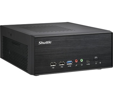 Shuttle XPC slim XPC slim Barebone XB860G2 - S1851, Intel H860, 1xDP, 2xHDMI, 2 PCIe Slots (1x 16X & 1x X1), 2x Intel LAN (1G + 2.5G), 8x USB, 3x M.2, 24/7 permanent gebruik