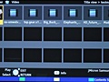 Panasonic G20 media player movie