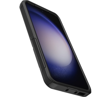 Otterbox OtterBox Commuter Case voor Galaxy S23, Schokbestendig, Valbestendig, Robuust, Beschermhoes, 3x getest volgens militaire standaard, Antimicrobieel, Zwart, Geen retailverpakking