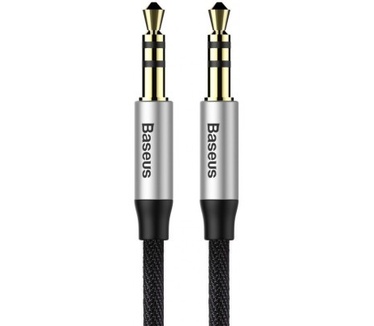 Baseus M30 Audiokabel 3.5mm - 0.5M - Zwart